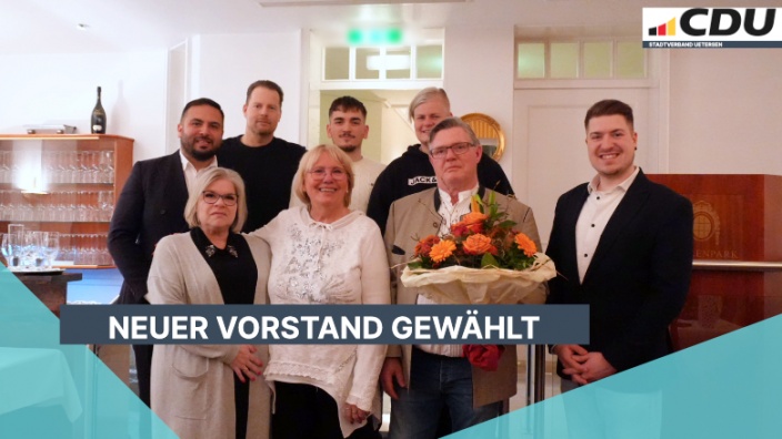 Vorstand 2026 CDU Stadtverband Uetersen Vorstand 2026 CDU Stadtverband Uetersen