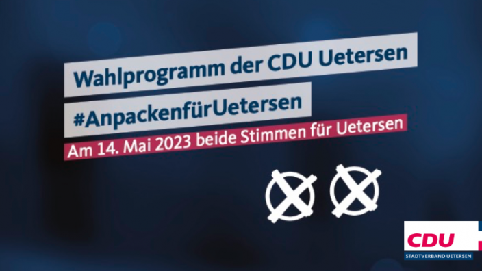 Wahlprogramm CDU Uetersen 2023